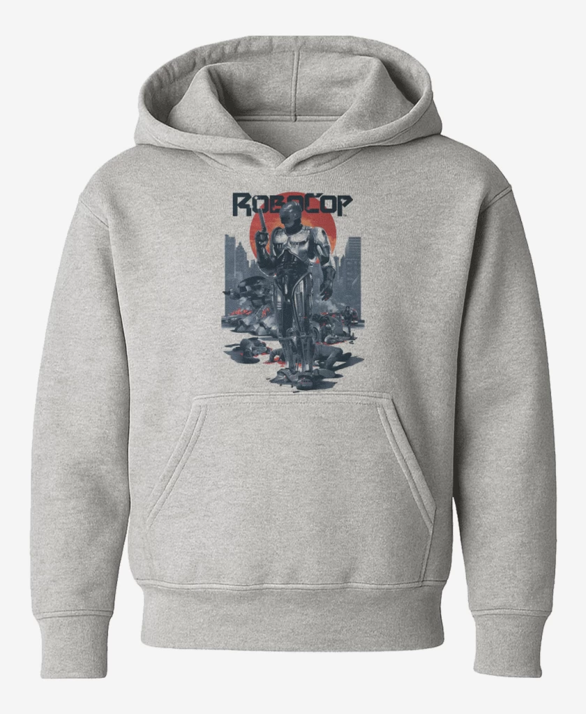 Poleron de niño Gris Melange de ROBOCOP