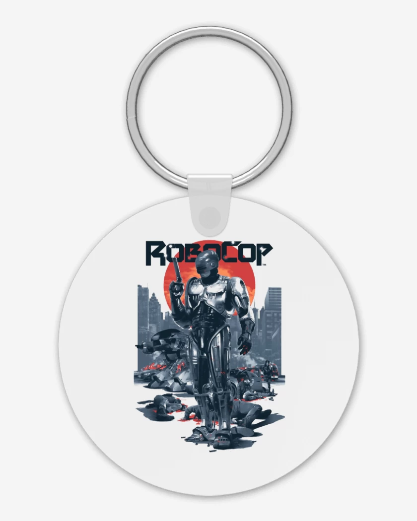 Llavero Blanco de ROBOCOP