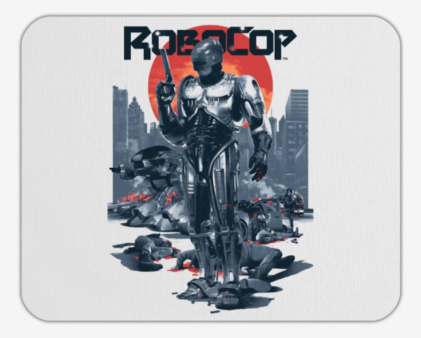 Mousepad Blanco de ROBOCOP