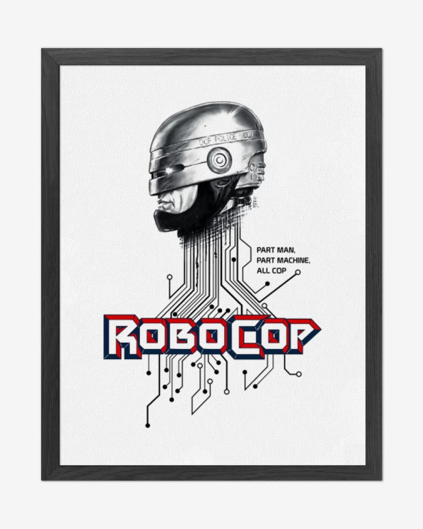 Cuadro decorativo Blanco de ROBOCOP 2