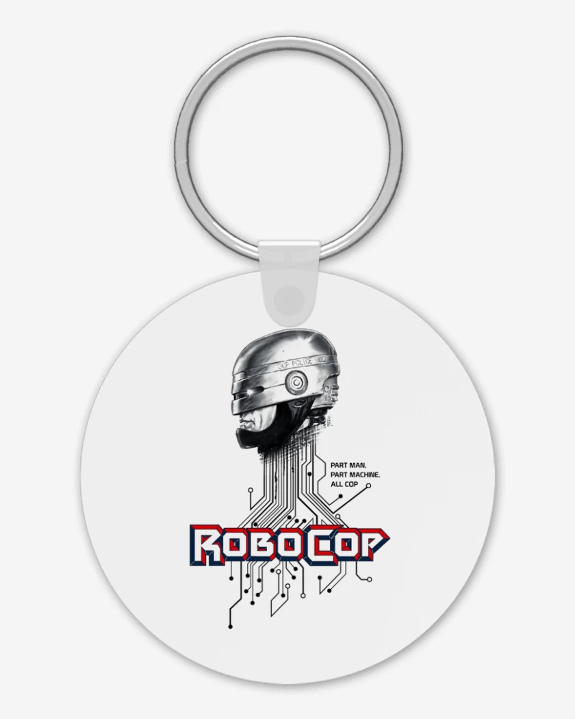 Llavero Blanco de ROBOCOP 2