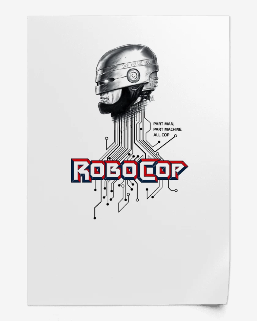 Print Blanco de ROBOCOP 2
