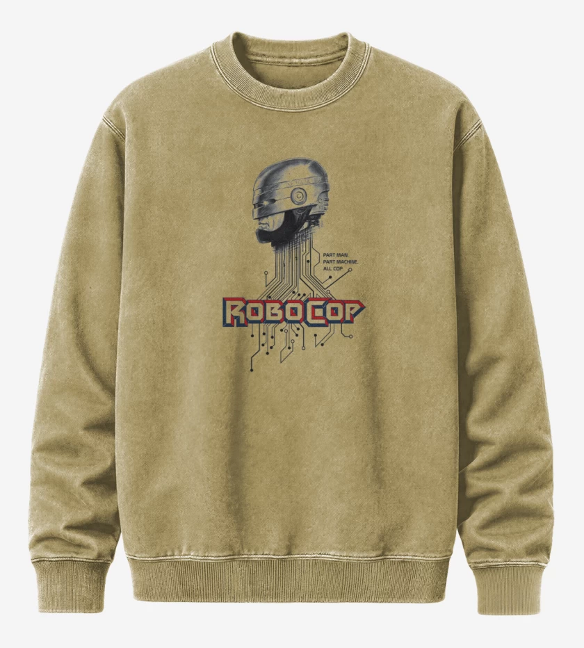 Poleron Polo Acid Wash Beige de ROBOCOP 2