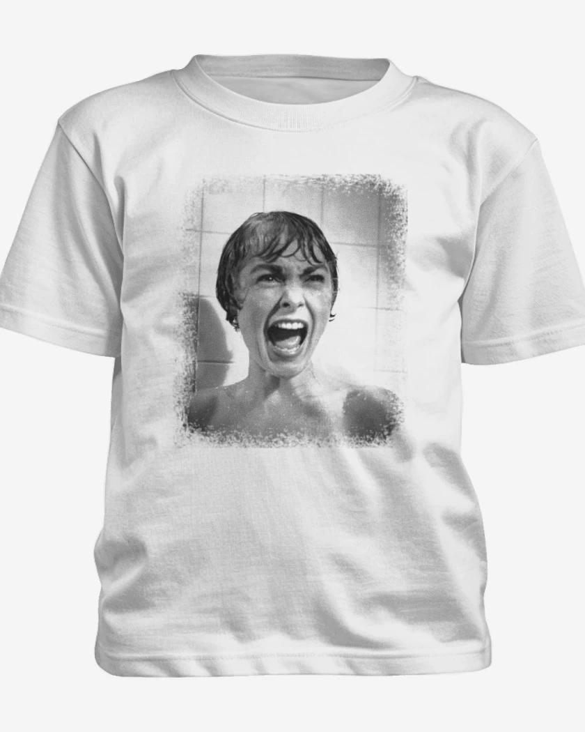 Polera de niño Blanco de Psicosis 