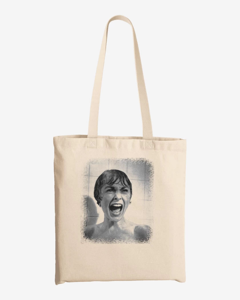 Totebag Blanco de Psicosis 