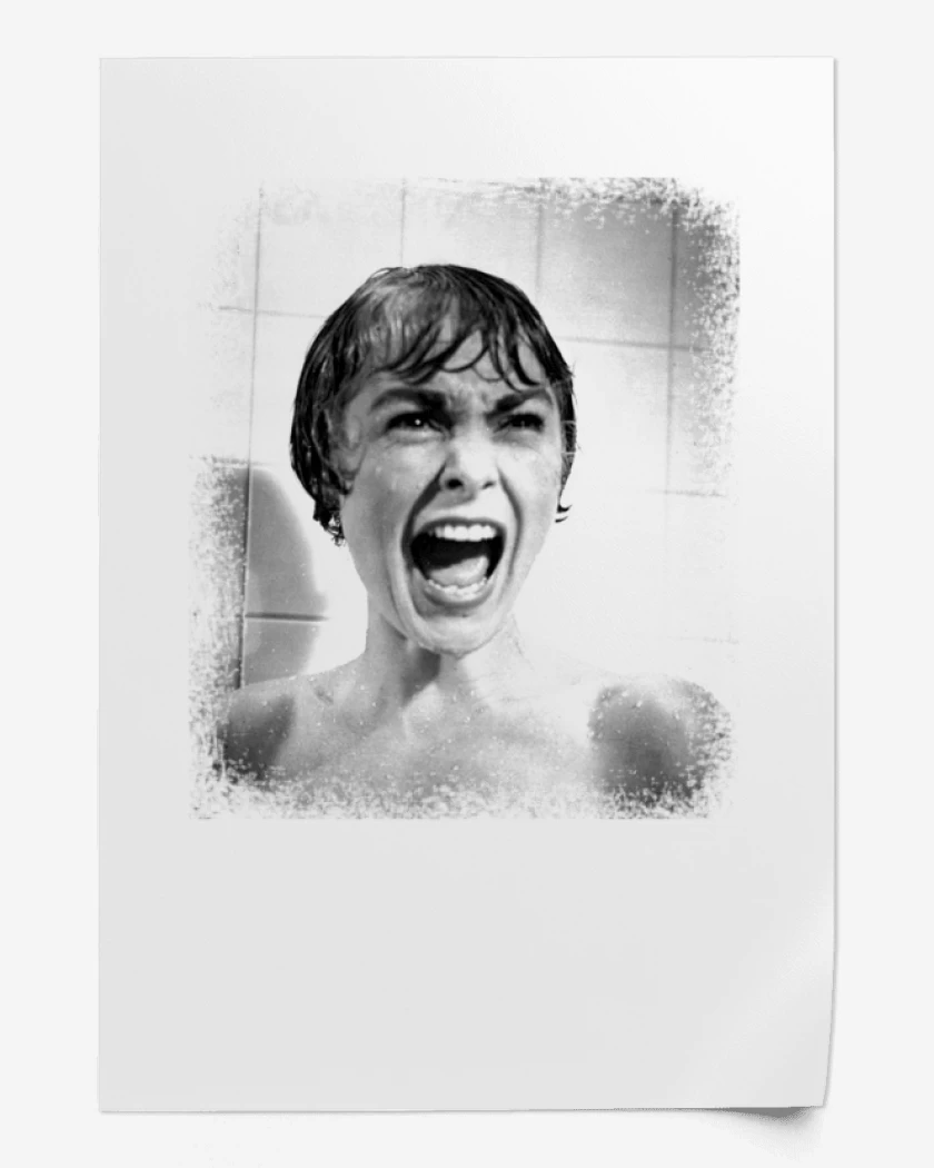 Print Blanco de Psicosis 