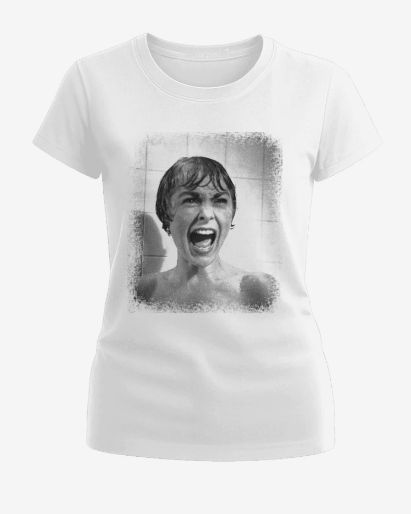Polera de Mujer Blanco de Psicosis 