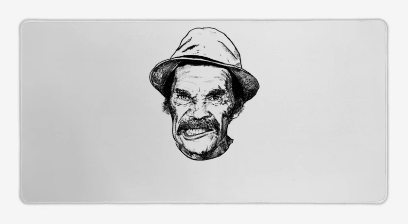 Mouse pad Gamer Blanco de Ron Damon
