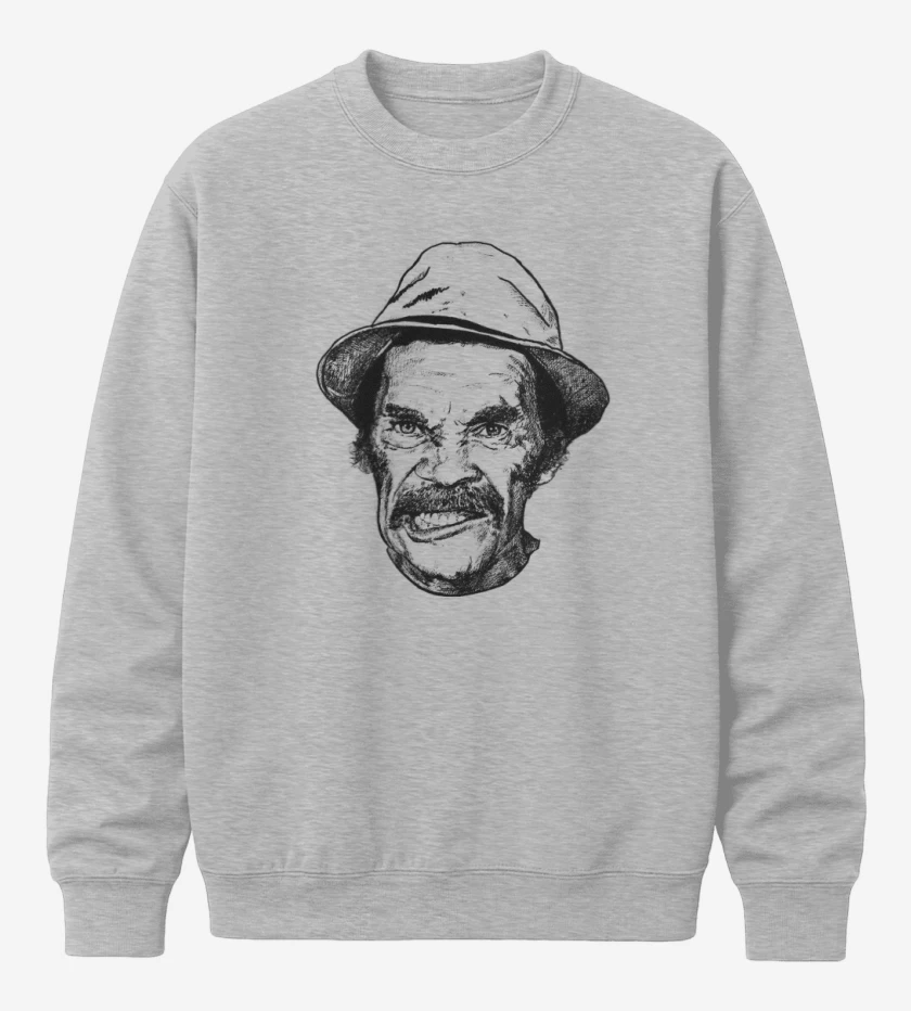 Poleron polo Gris Melange de Ron Damon