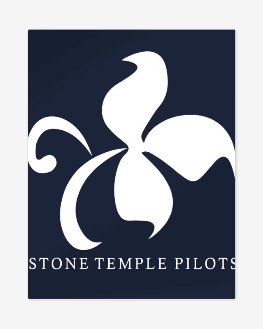 Print metalico Azul Marino de Stone Temple Pilots 1