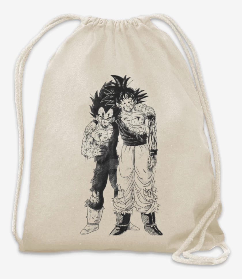 Mochila Blanco de Goku y Vegeta