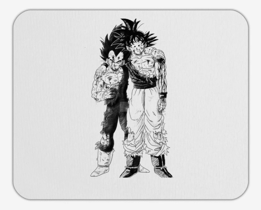 Mousepad Goku y Vegeta
