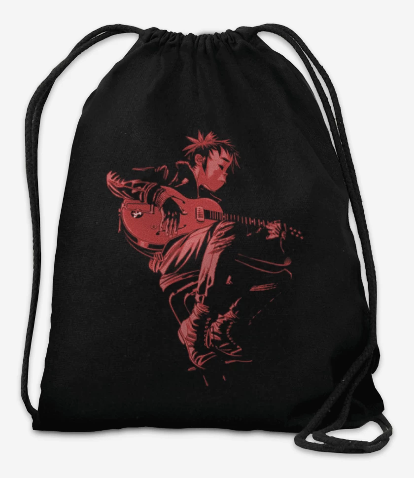 Mochila Negro de Gorilaz
