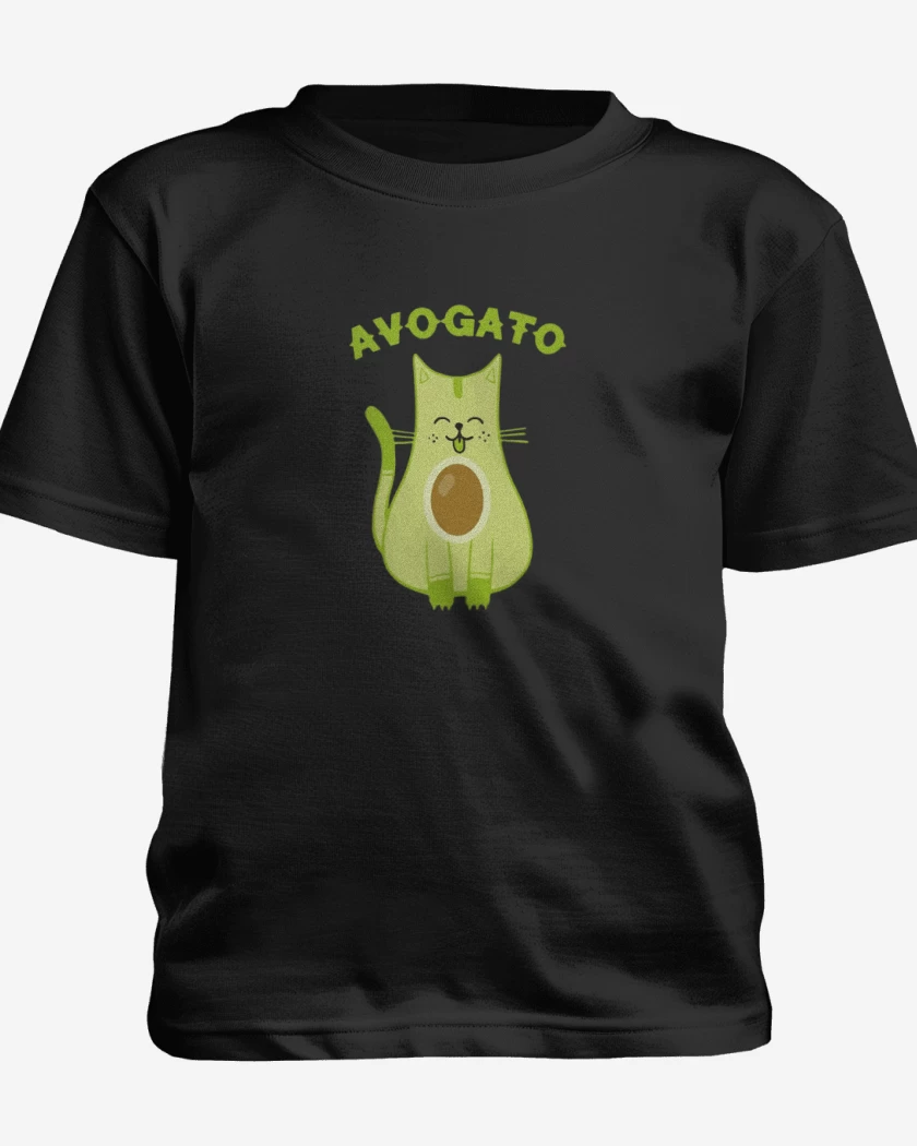 Polera de niño Negro de Avogato