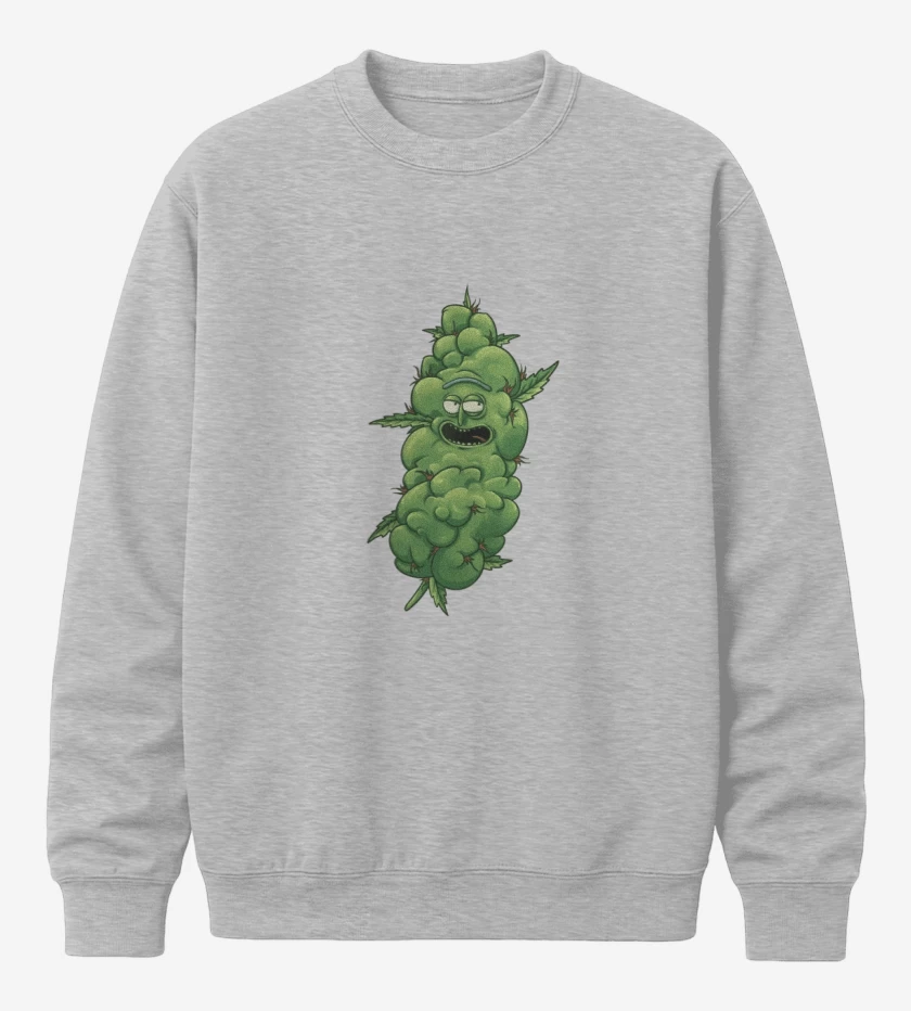 Poleron polo Gris Melange de WeedRick