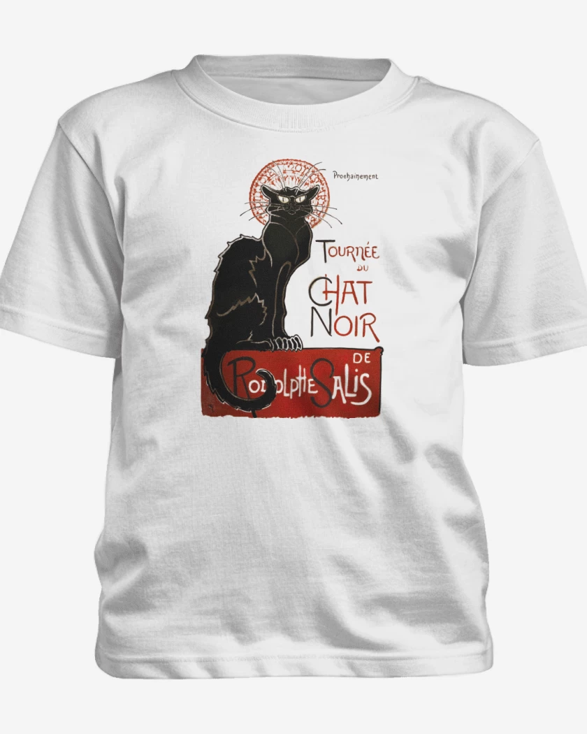 Polera de niño Blanco de Le chat noir