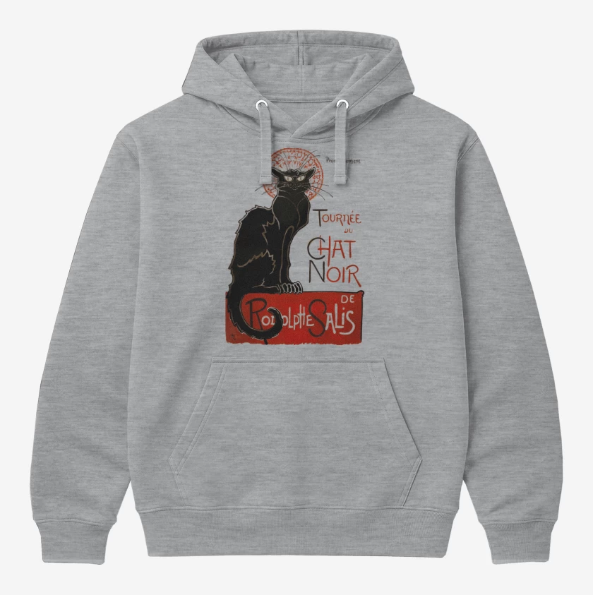 Polerón Canguro Gris Melange de Le chat noir