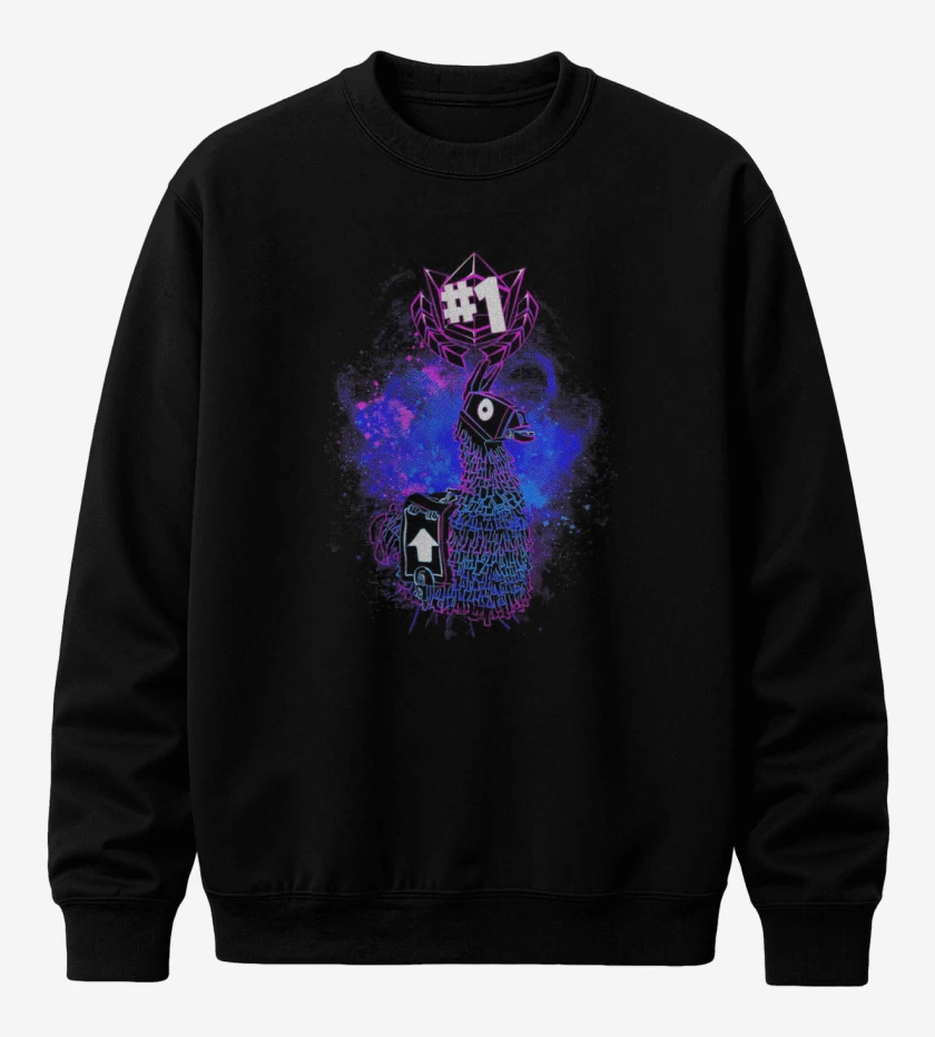 Poleron polo Negro de Piñata fornite