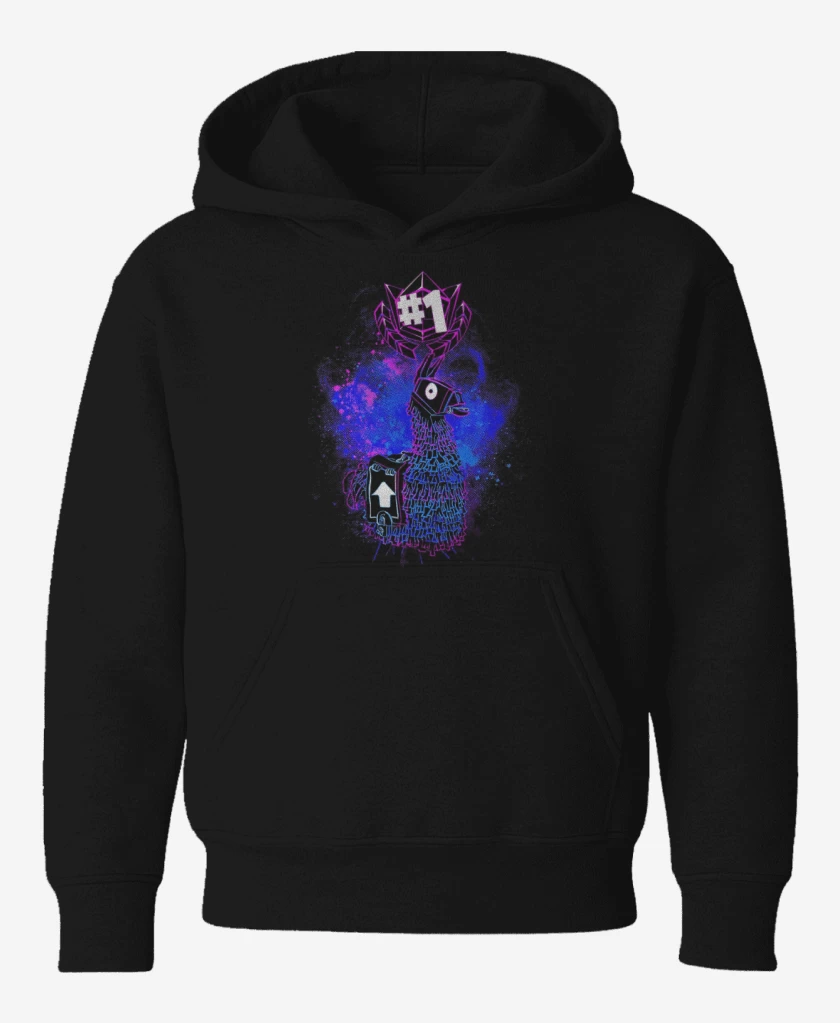 Poleron de niño Negro de Piñata fornite