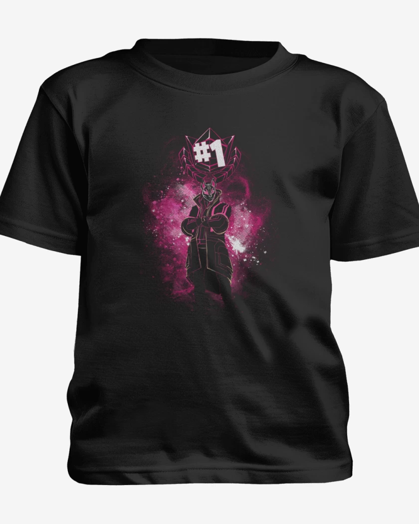 Polera de niño Negro de Fornite 2