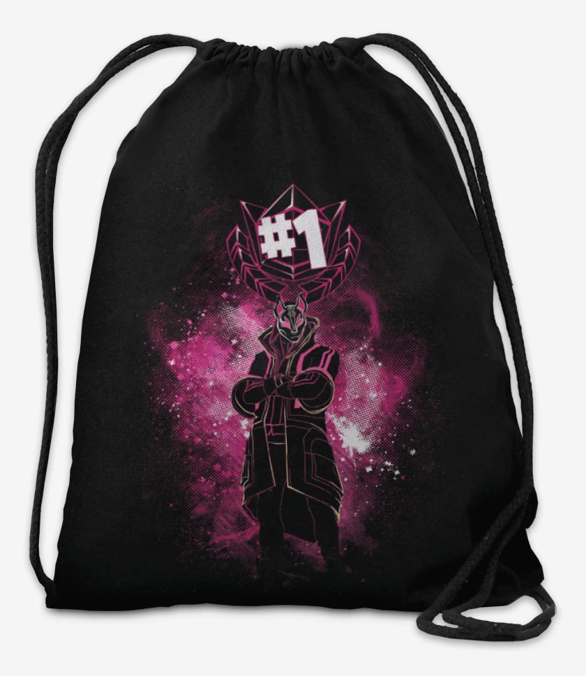 Mochila Negro de Fornite 2