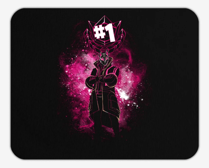 Mousepad Negro de Fornite 2