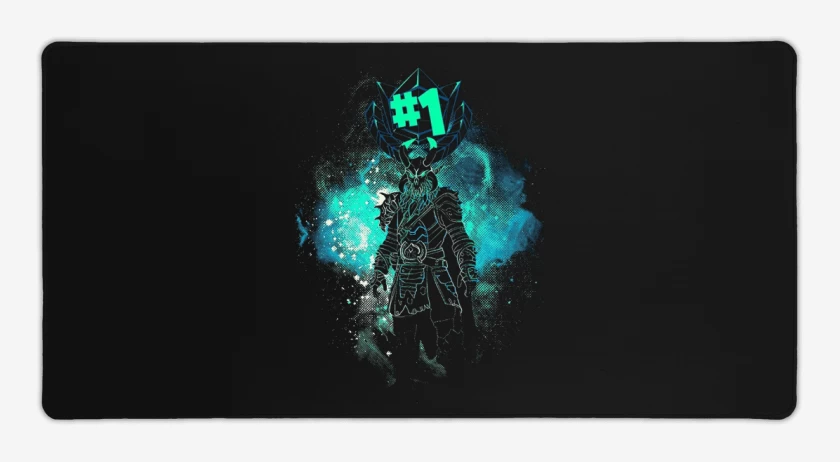 Mouse pad Gamer Negro de Fornite 3