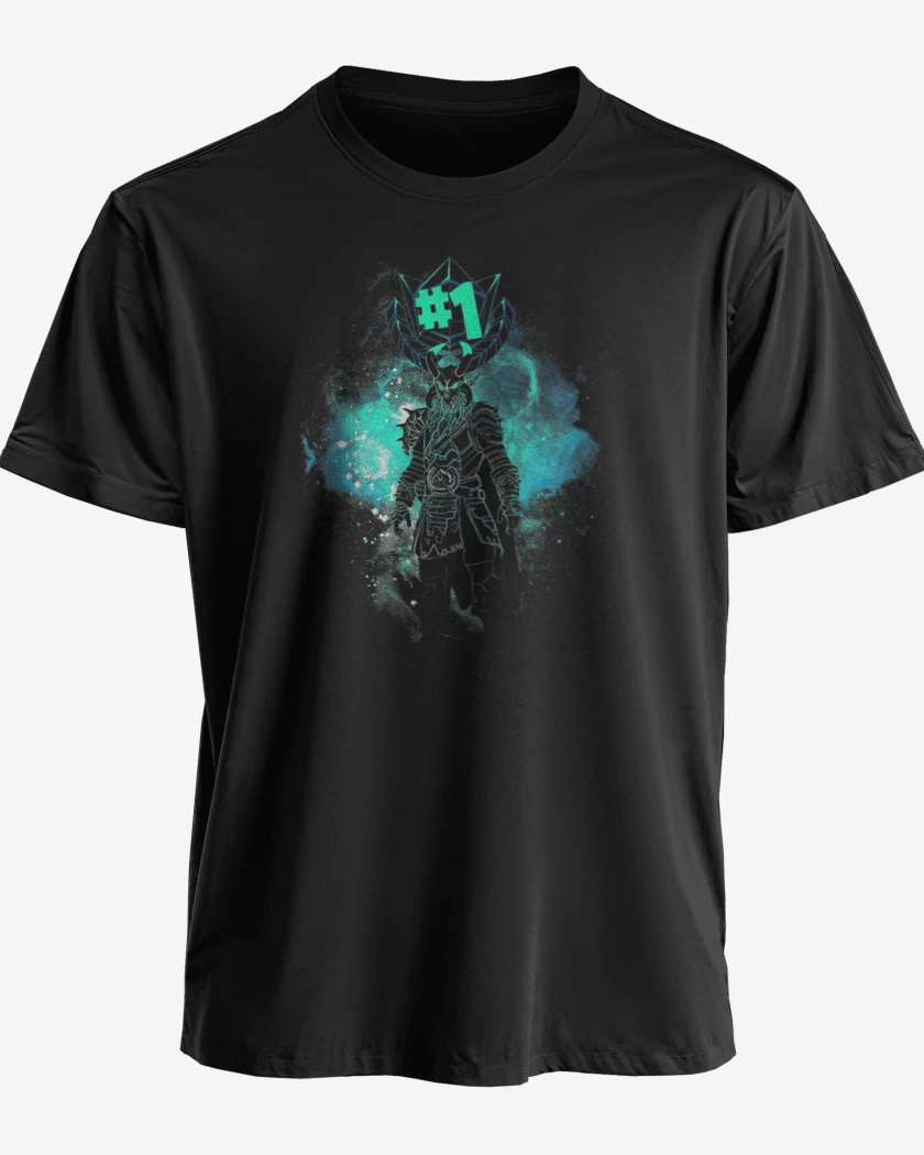 Polera premium Negro de Fornite 3