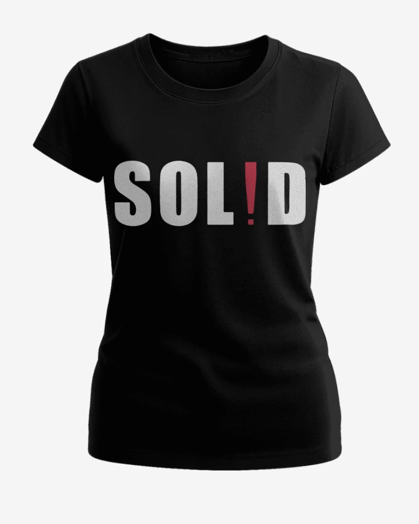 Polera de Mujer Negro de Sol!d