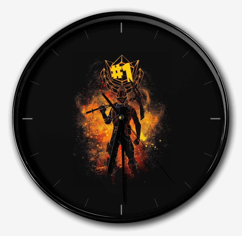Reloj Negro de Fornite 4