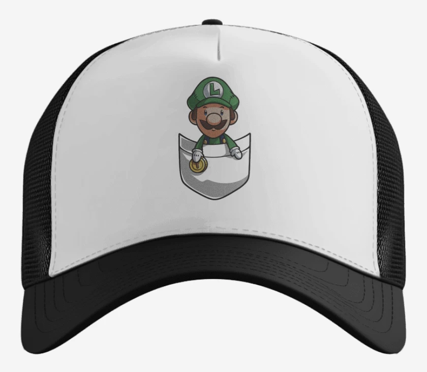 Gorro Luigi de bolsillo