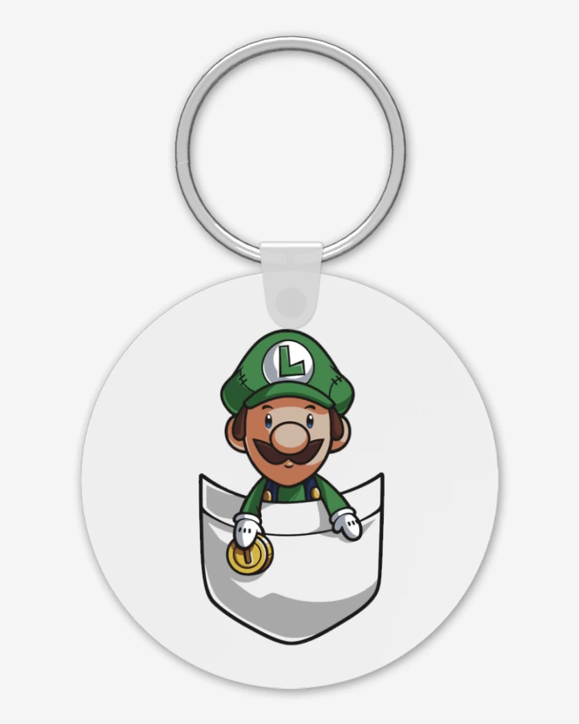 Llavero Luigi de bolsillo