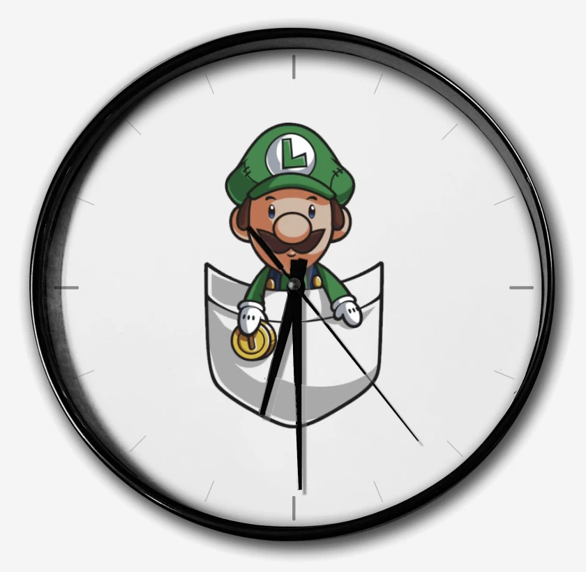 Reloj Blanco de Luigi de bolsillo