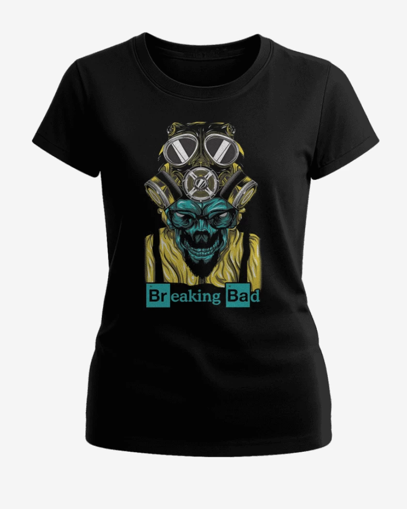 Polera de Mujer Negro de Breaking bad 3