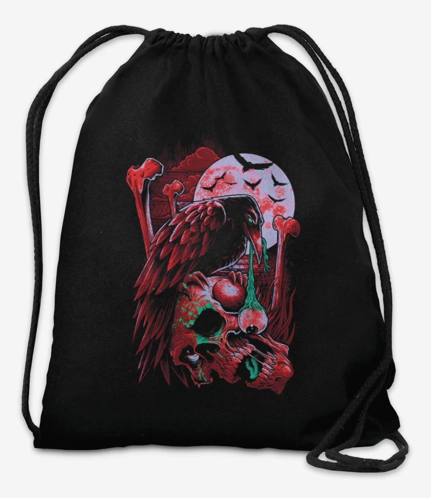 Mochila Negro de Cuervo 2