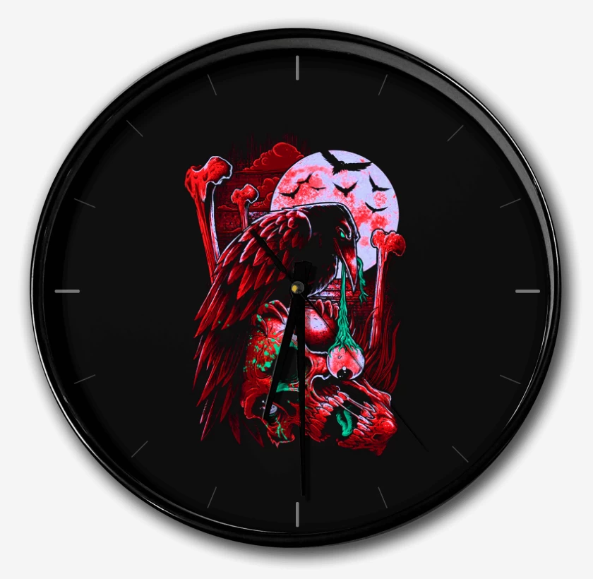 Reloj Negro de Cuervo 2