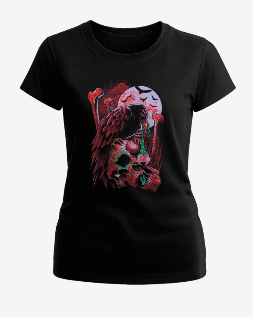 Polera de Mujer Negro de Cuervo 2