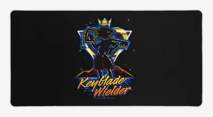 Mouse pad Gamer Negro de Key Master