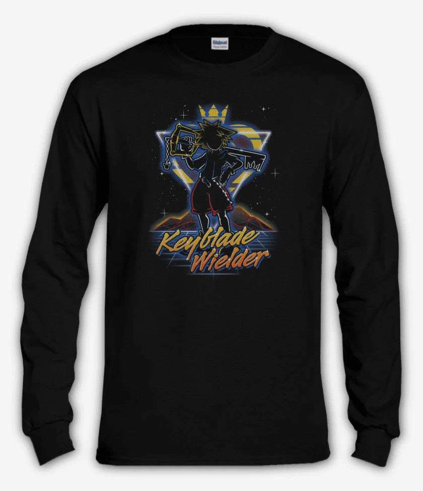 Polera manga larga Negro de Key Master