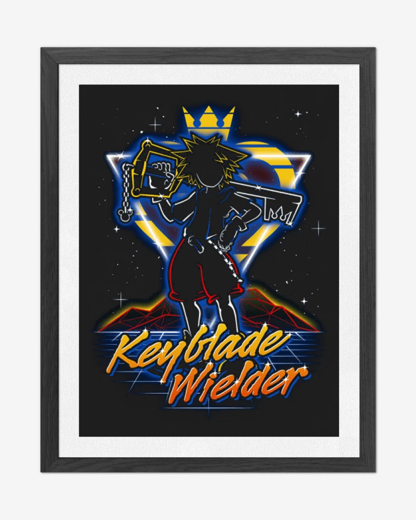 Cuadro decorativo Negro de Key Master