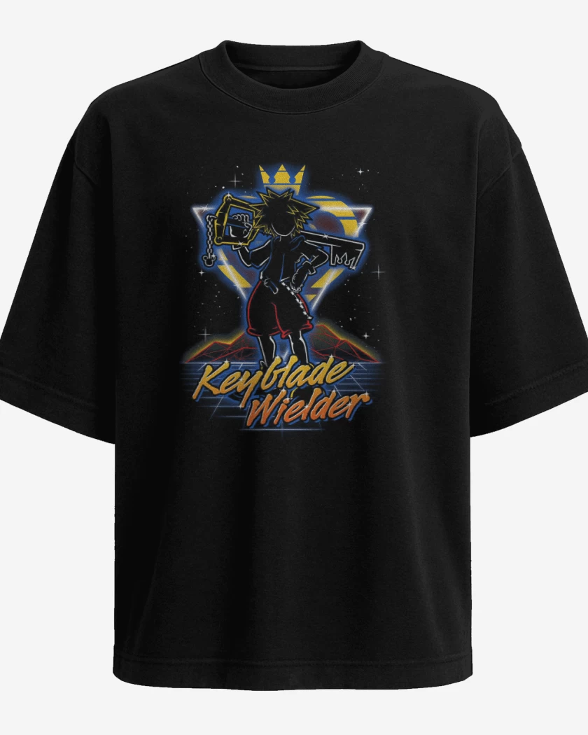 Polera Oversize Negro de Key Master