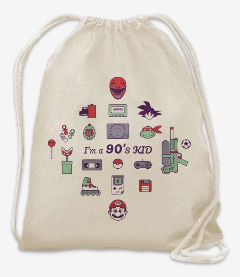 Mochila Blanco de Love 90´s