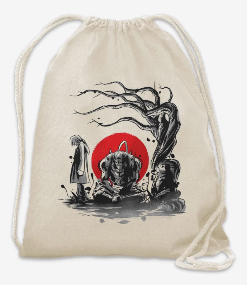 Mochila Blanco de Full metal alchemist 2