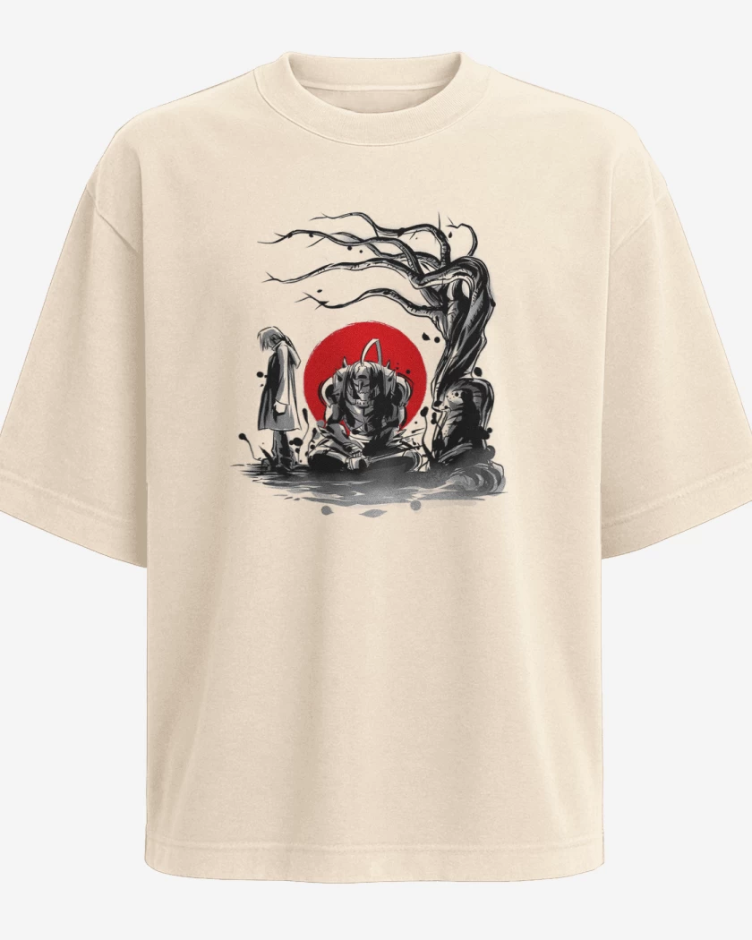 Polera Oversize Full metal alchemist 2