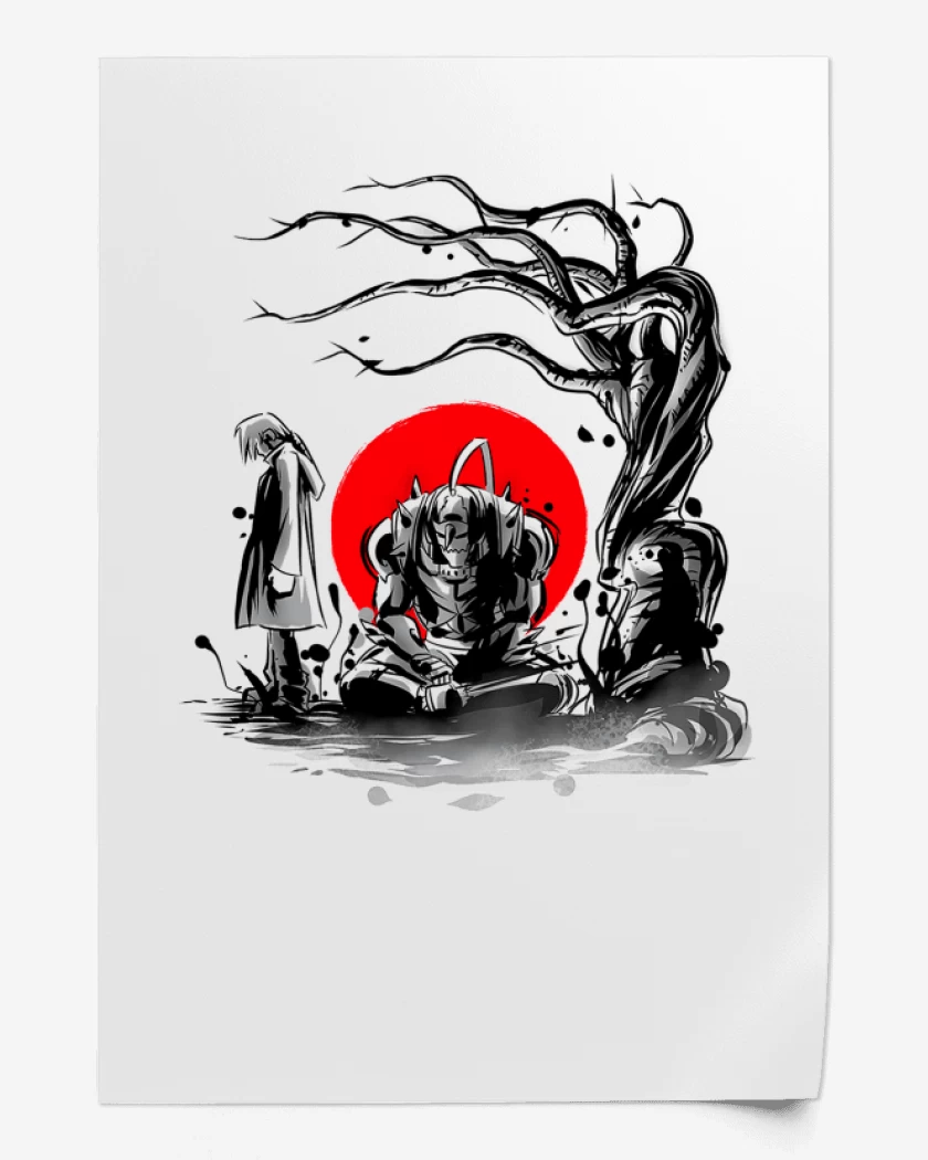 Print Full metal alchemist 2