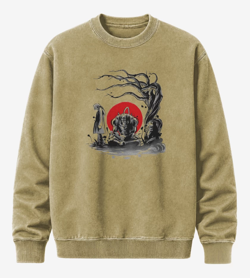 Poleron Polo Acid Wash Beige de Full metal alchemist 2