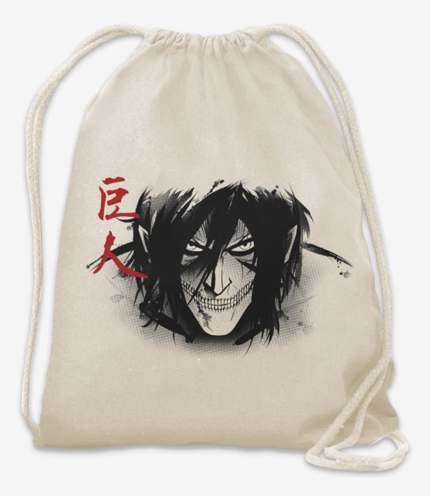 Mochila Blanco de Titan Eren