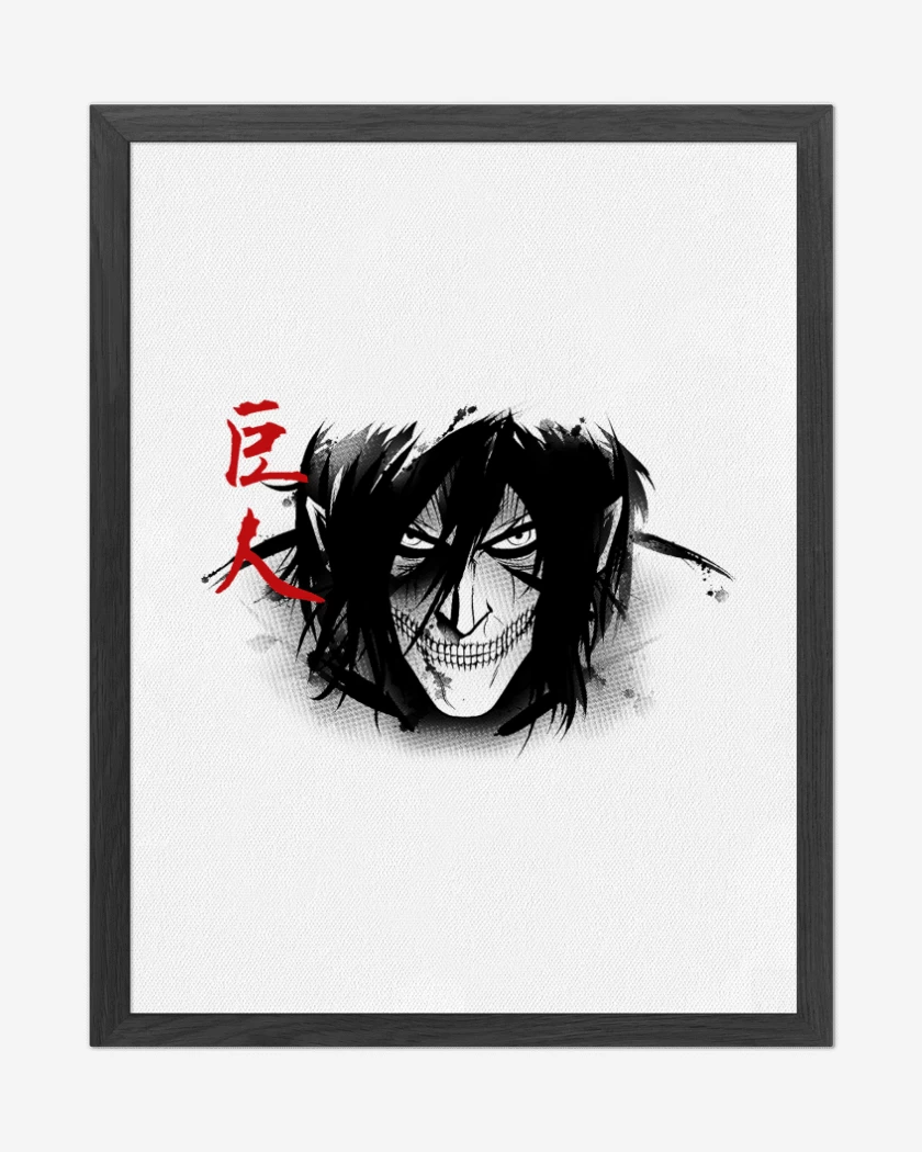 Cuadro decorativo Blanco de Titan Eren