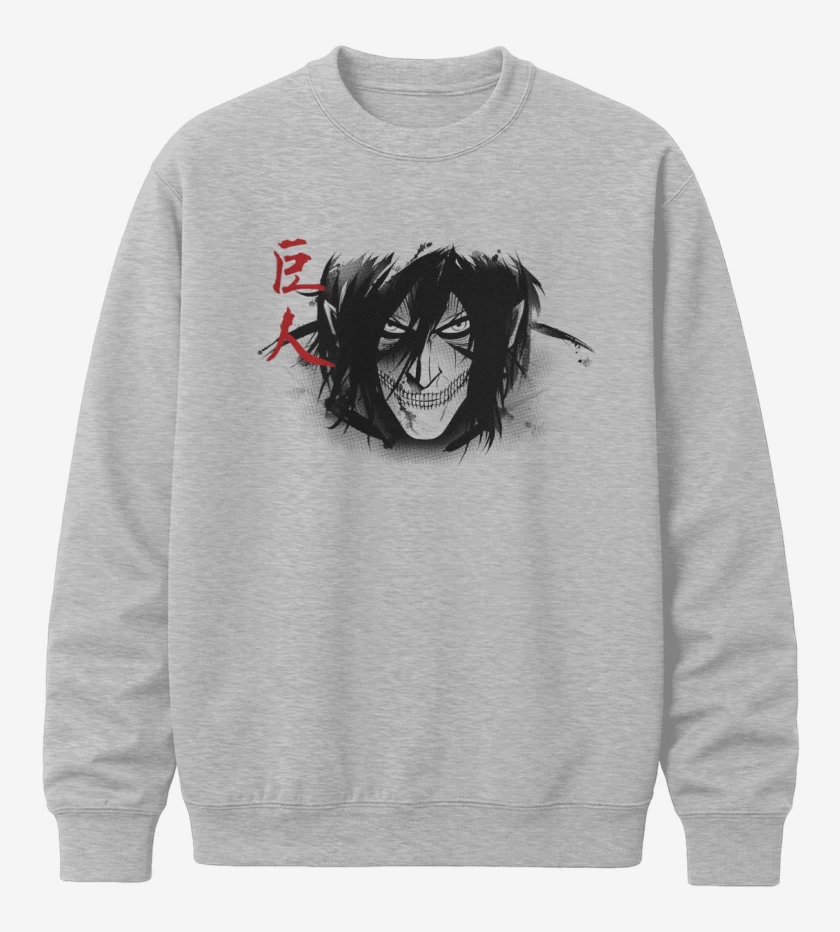 Poleron polo Gris Melange de Titan Eren