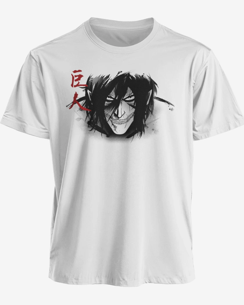 Polera premium Blanco de Titan Eren